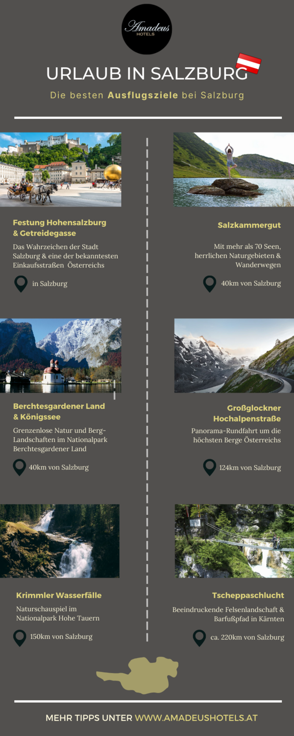 Infographik Urlaub Österreich