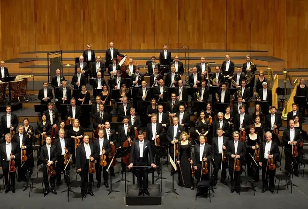 Orchester bei den Osterfestspielen in Salzburg